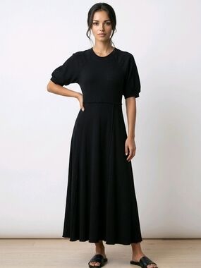 knee length dresses for ladies Elegant Lace Midi Dress - White 8 main image 0